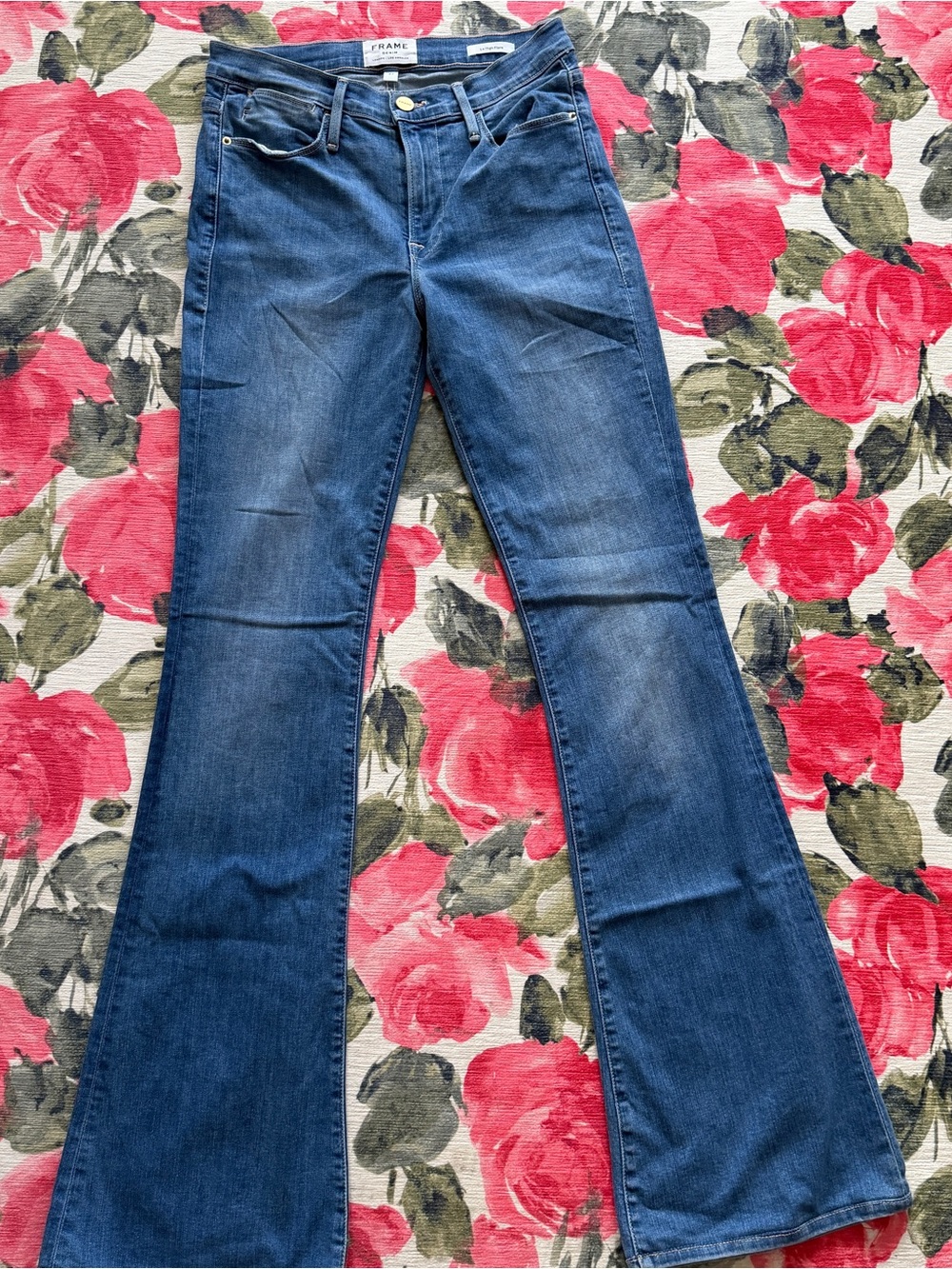 Frame Denim Le High Flare Jeans - Picture 2 of 12
